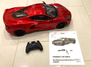 New Bright RC 2020 C8 Red Corvette LARGE 21.5 Inches Works Great w/ Remote! - Picture 1 of 14