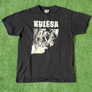 Kylesa Band Shirt Men’s Medium Black Y2K Fade Rock Metal Hanes Tag - Picture 1 of 7