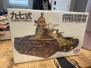 1975 TAMIYA JAPANESE MEDIUM TANK TYPE 97 CHI-HA MODEL KIT MM175 1/35 SEALED MT - Picture 1 of 4