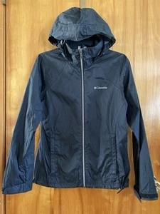 Columbia Sportswear Women's Zip Up Jacket Raincoat Hooded 69724 Back Size S - Picture 1 of 16