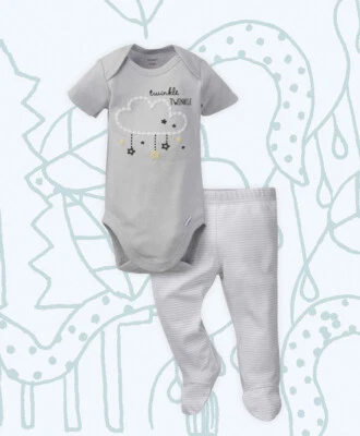 Gerber Twinkle Twinkle Baby Take Me Home Set - 2 piezas Tamaño Recién Nacido Foto 1 de 4