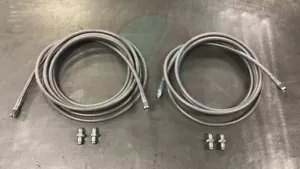 Stainless Steel Rear Brake Line Replacement Kit For 98-02 Honda Accord W/Drum - Picture 1 of 2