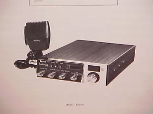 1977 BROWNING CB RADIO SERVICE SHOP MANUAL MODEL BARON - Picture 1 of 1