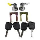 For PEUGEOT 107 CITROEN C1 TOYOTA Aygo Cylinder Door Lock barrel Key set 05-14
