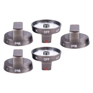 5PC DG64-00975A Electric Range Knob Compatible With Samsung Gas T NX60T8511SS/AA - Picture 1 of 11