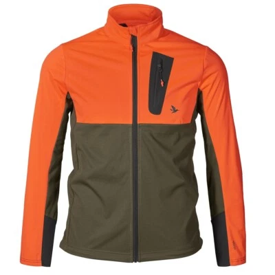 Seeland Force Advanced Softshelljacke - Jagdjacke Signalfarbe - Drückjagdjacke  - Bild 1 von 4