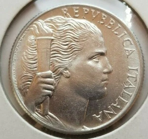 Italy 1950 5 Lire KM89 BU - Picture 1 of 2