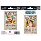 One Piece - Wanted Luffy, Zoro - Wandsticker / Poster