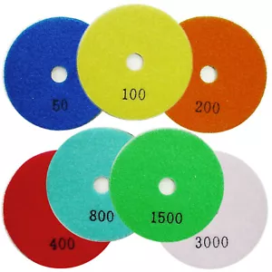 4” Supreme Wet Diamond Polishing Pad for Granite Marble Stone - Picture 1 of 14