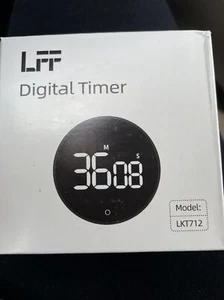 LFF Digital Timer  LED Display Cooking Kitchen Or Kids Countdown - Picture 1 of 3