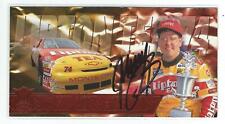 Johnny Benson Signed 1995 Press Pass Optima XL Red Hot Card #25   NASCAR