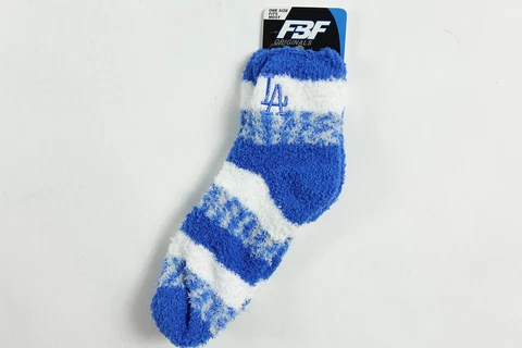 RMC Stripe Sleep Socks MLB Los Angeles Dodgers Cover