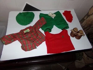 CABBAGE PATCH SOFT SCULPTURE XAVIER ROBERT DESIGNER IRISH ED BOY OUTFIT W/SHOES - Picture 1 of 4