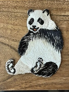 Panda Patch (iron-on) - Picture 1 of 4