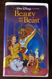 1992 Beauty and the Beast VHS Movie Walt Disney's Black Diamond Classic - Picture 1 of 6