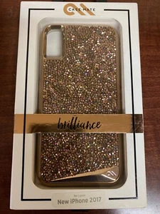 Case Mate Brilliance Crystals Case Rose Gold - iPhone X, and iPhone Xs, NEW - Picture 1 of 3