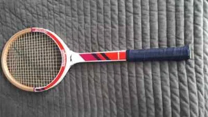 Slazenger Firepower Vintage Tennisschläger aus Holz guter Zustand - Bild 1 von 3