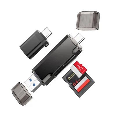 Kexin USB 3.0 Kartenlesegerät Type-C USB Stick Card Reader Micro SDXC Adapter - Bild 1 von 4