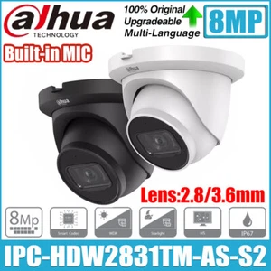 Dahua IPC-HDW2831TM-AS-S2 8MP IR Fixed-focal Eyeball Network Camera Built in MIC - Picture 1 of 12