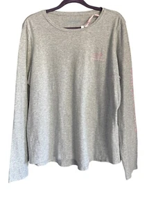 Vineyard Vines Womens Long Sleeve Whale Graphic T-Shirt Gray Size Large NWT - Picture 1 of 8