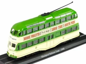 Trolley car Blackpool Balloon Tram 1960 1:76 Ixo Atlas Diecast - Picture 1 of 4