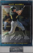 2002 Bowman Chrome Uncirculated #175 Matt Allegra /350