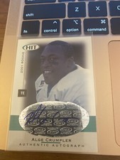 2001 SAGE HIT Autographs #A28 Alge Crumpler 