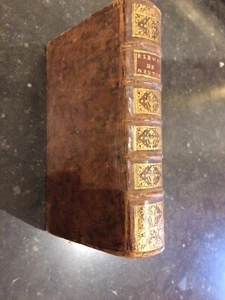 Voltaire "Elémens de la philosophie de Neuton..." Edition plein cuir de 1741. - Imagen 1 de 13