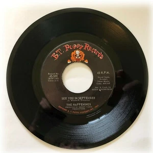 THE HAPPENING ‎45 RPM Ci vediamo a settembre / Pensa di essere un eroe BT 45-520 - Foto 1 di 2
