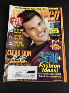 Seventeen Magazine Clear Skin ASAP October 2011 Taylor Lautner - Drew Barrymore - Picture 1 of 5