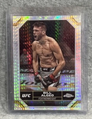 2024 Topps Chrome UFC Bill Algeo X-Fractor Refractor #27 - Image 1 of 4