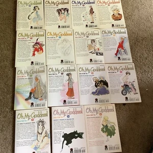 Oh meine Göttin! Vintage Manga Lot Vols 21-26, 28-34, 38, 40Kosuke Fujishima - Bild 1 von 9