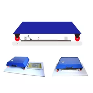 Unidad de exposición de escritorio de 19,6"" X 23,6"" impresión de pantalla UV LED luz push-pull modo - Imagen 1 de 7