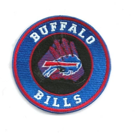 NEW 3 1/2 INCH BUFFALO BILLS LOGO GLOVE IRON ON PATCH FREE SHIPPING CS1 Cover