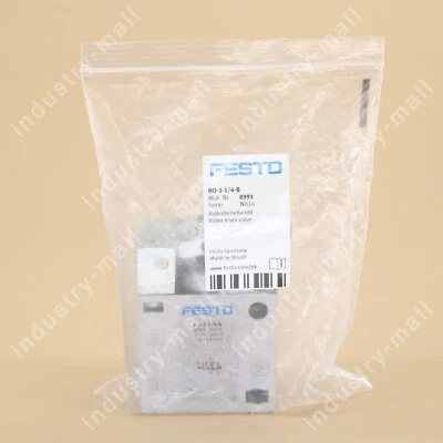 1PC New Festo RO-3-1/4-B 8991 Roller lever valve free shipping - Image 1 of 4