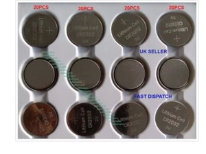 10 x CR2032 BR2032 DL2032 3V LITHIUM Coin Cell Button Batteries - UK Company - Picture 1 of 3