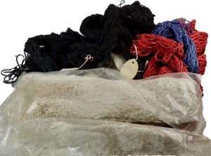 24 Minnow Dip Nets Cotton Vinylon Replacement Nets Ideal Korea Fishing - Picture 1 of 6