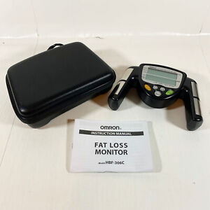 Omron HBF-306CN Handheld Fat Loss BMI Monitor with Hard to Find Carry Case