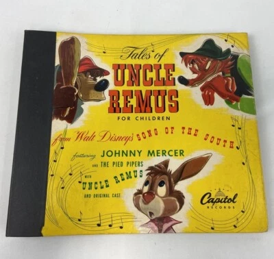 1947 Capitol Records TALES OF UNCLE REMUS For Children Record Set DISNEY 78-RPM - Image 1 of 4