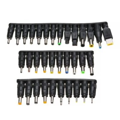 34x Power Supply Adapter Charger Tips AC DC Multi Laptop Notebook Universal - image 1 of 4