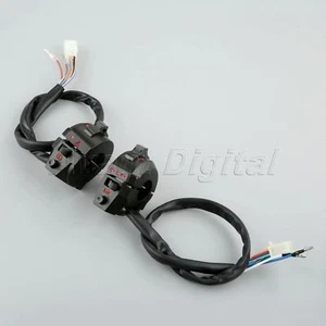 2X Aluminum 7/8" 22mm handlebar Left & Right Side Control Switch For motorcycle - Picture 1 of 6