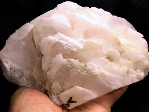977g WOW! NATÜRLICHER großer Block rosa Calcitkristall Mineralprobe #173 - Bild 1 von 8