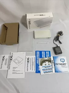 Nintendo DS Lite Handheld Polar White CIB Fully Complete Matching Serial Number! - Picture 1 of 19