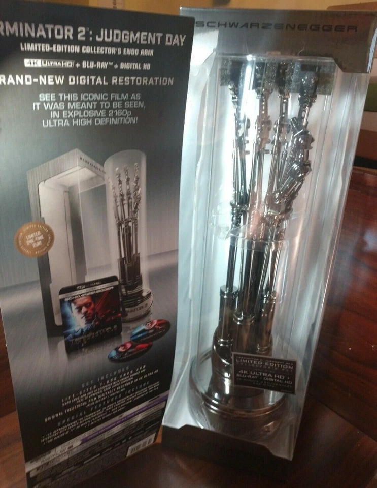 Terminator 2: Judgment Day Endoarm Collector's Edition (4K) (No.2446)NEW-Box S&H - Image 1 of 4