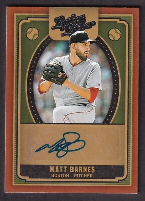 Matt Barnes 2019 Panini Leather & Lumber Autograph Card - Image 1 of 2