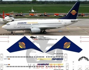 V1 Decals Boeing 737-700 Hamburg International for 1/144 Revell Model Kit - Bild 1 von 8