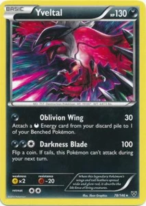 (XY01-078) Yveltal (Non-Foil) Rare Pokemon XY Base Set Card # 78 - Picture 1 of 1