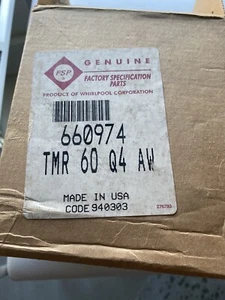 660974 NEW GENUINE OEM WHIRLPOOL WASHER TIMER - Picture 1 of 2