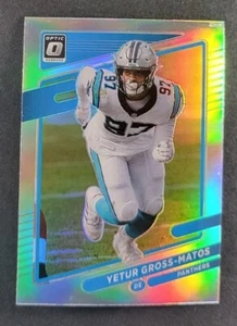 Yetur Gross-Matos 2021 Donruss Optic #161 Carolina Panthers RC - Picture 1 of 2