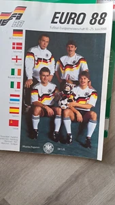 Gesamtprogramm Fußball-EM 1988 in Deutschland DFB EM sehr sehr selten - Bild 1 von 1
